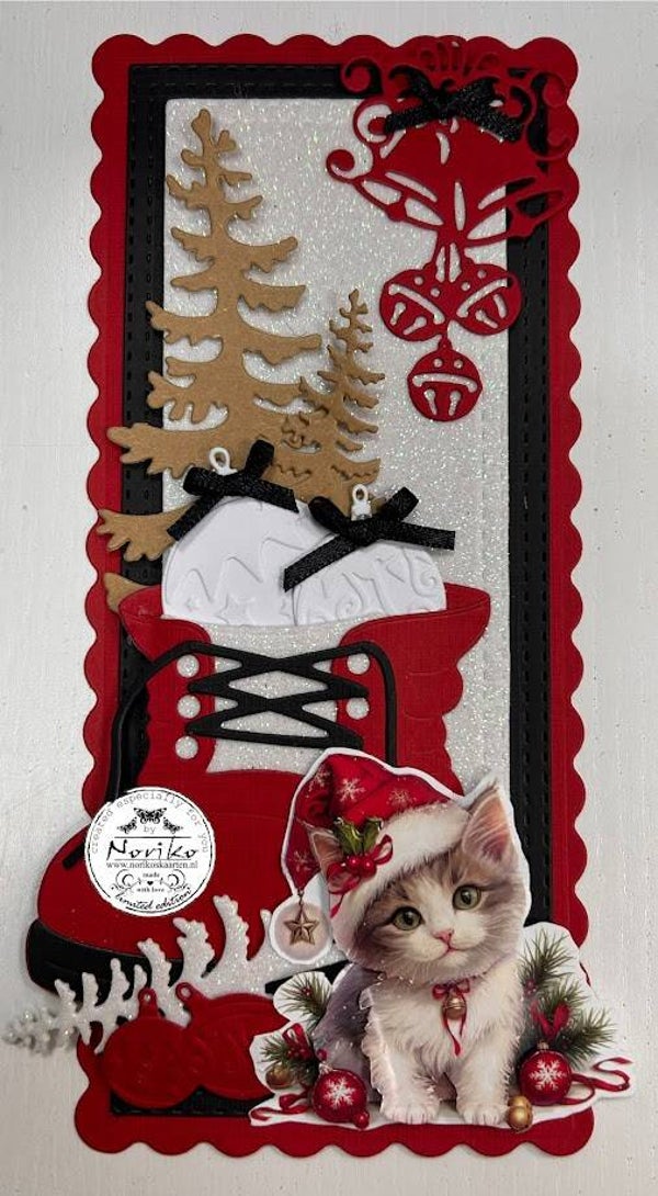 Slimeline kerstlabell 2