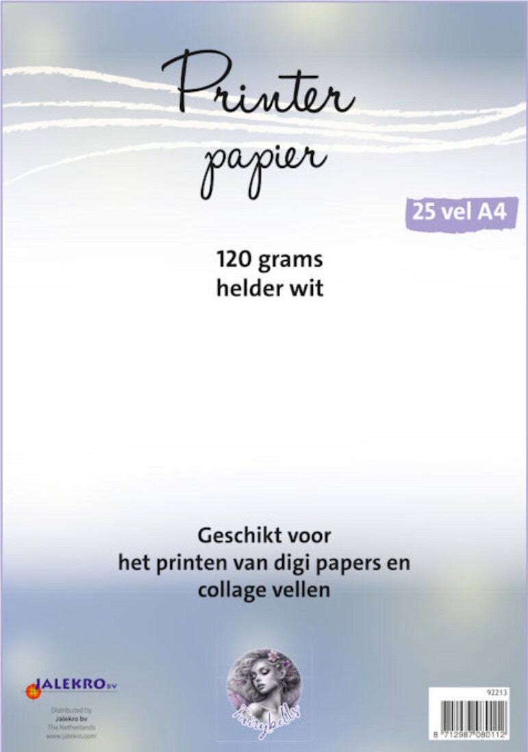 25 vel printpapier A4 voor collage en digipapers