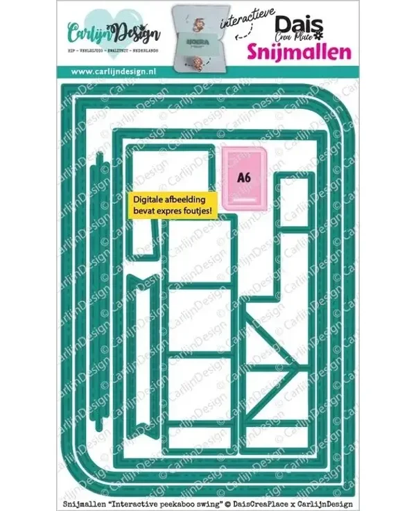 Snijmallen Interactive Peekaboo Swing