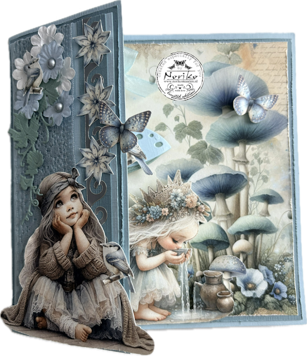 Fairybells in het blauw