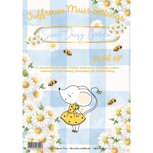JUFFROUW MUIS SETTING - SWEET DAISY GARDEN
