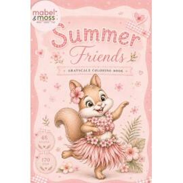 Mabel And Moss - Summer Friends - Coloring Book