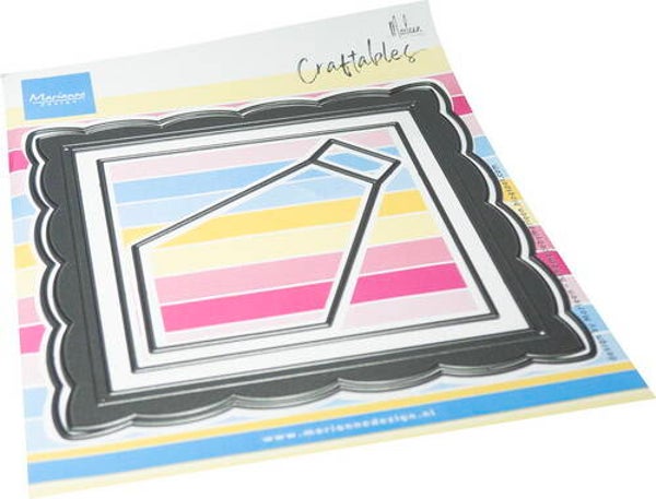 Craftables stencil Photo frame - square