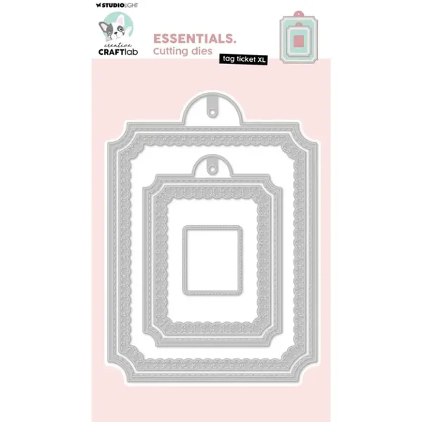 Creative Craftlab • Essentials Cutting Die Tag Ticket XL