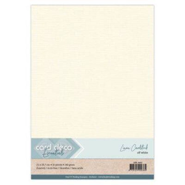 Linen Cardstock - A4 - Off-White