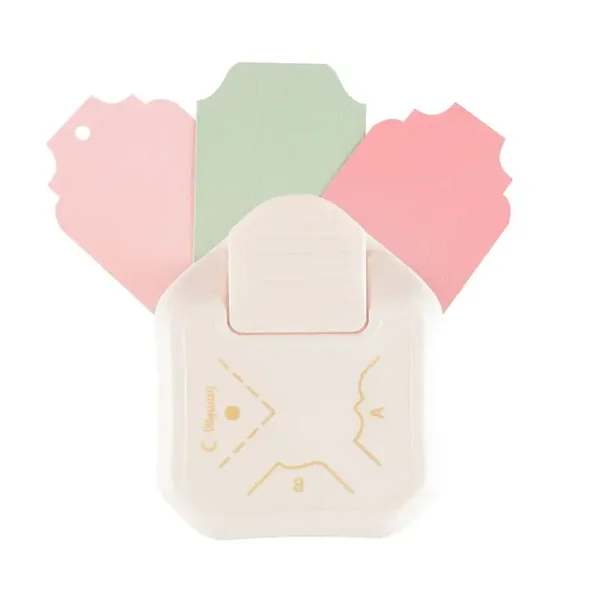 Vaessen Creative • 3-in-1 Label Hoekpons Vintage