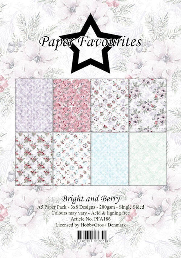 Paper Favourites A5 Bright and Berry