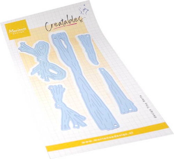 Creatables stencil Tiny's raffia