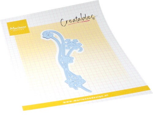 Creatables stencil Ice crystals - swirl