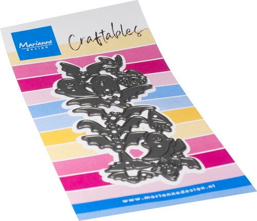 Craftables stencil Punch die XL Halloween