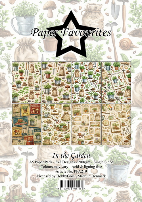 Paper Favourites A5 In the Garden