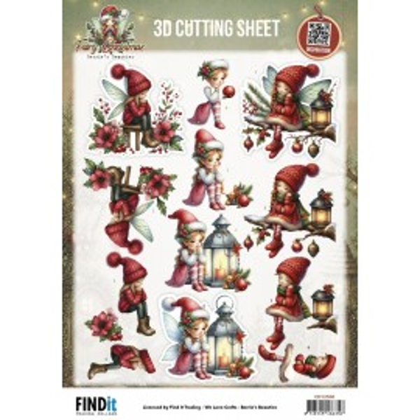 Cutting Sheet - Berries Beauties - Fairy Christmas - A Little Sad