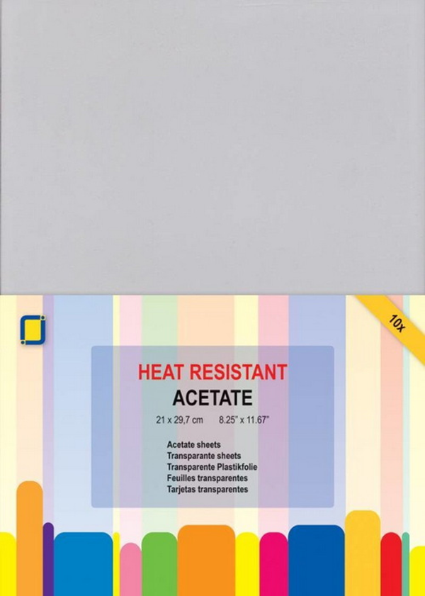 Transparante sheets A4 hittebestendig