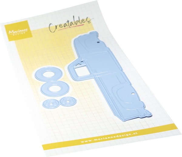 Creatables stencil Truck