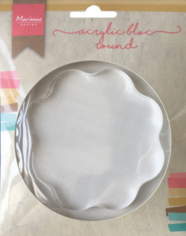 ACTIE ARTIKEL Acryl stempelblok groot