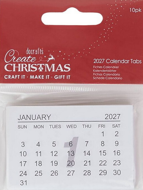 10x mini kalender 2027