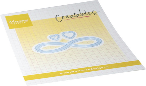 Creatables stencil Eternal love
