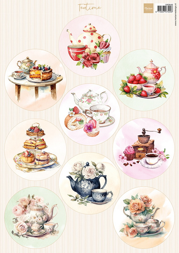 Knipvel Circles - Teatime