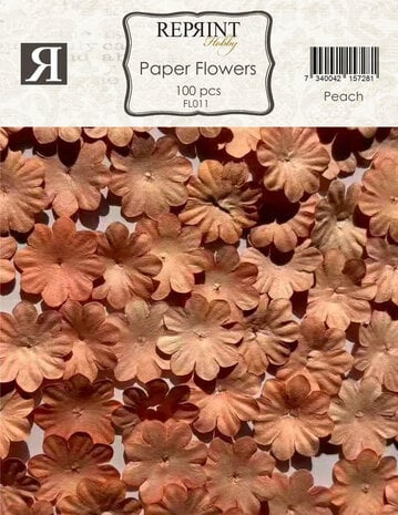 Paper Flowers Peach