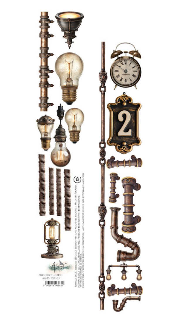 Alchemy of Art - 5x30 cm (2x12) strip - In Silence Ext 03