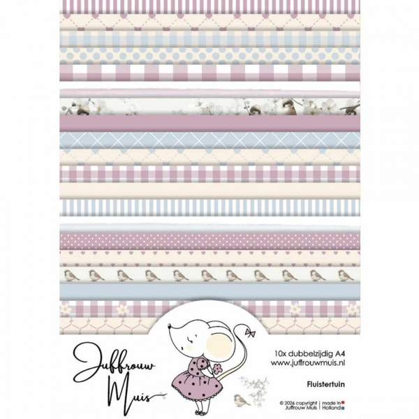 Cardstock - Fluistertuin