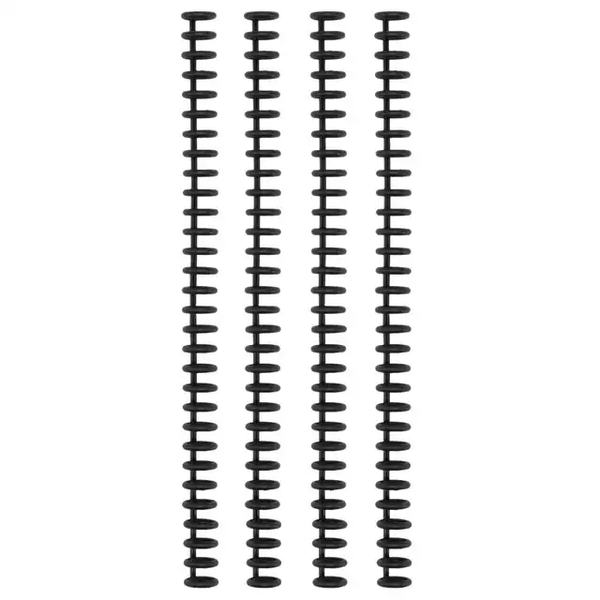 Vaessen Creative • Bind Easy Klikbindruggen 12mm Zwart 4st.