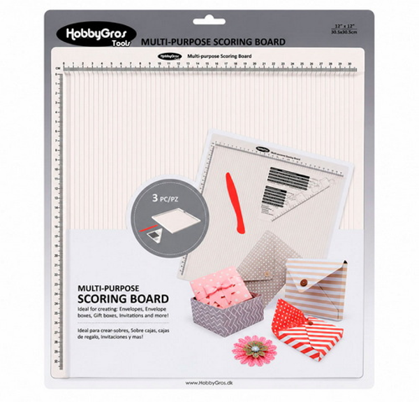 Multi Purpose Scoring board 30,5x30,5 cm - aanduiding in cm