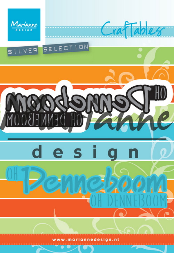 ACTIEMAL Craftables stencil Oh Denneboom