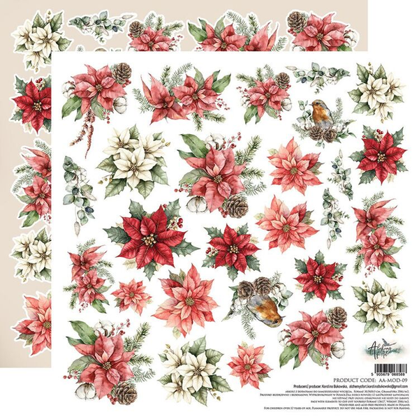 Alchemy of Art - The Magic of December - Cutting Sheet 30.5x30.5 cm
