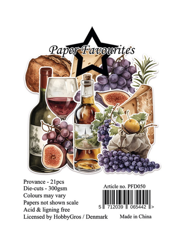 Paper Favourites Die-Cuts Provence (21 pcs)