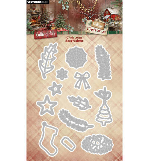 StudioLight Stansmallen – Christmas Decorations Cottage Christmas nr. 1116