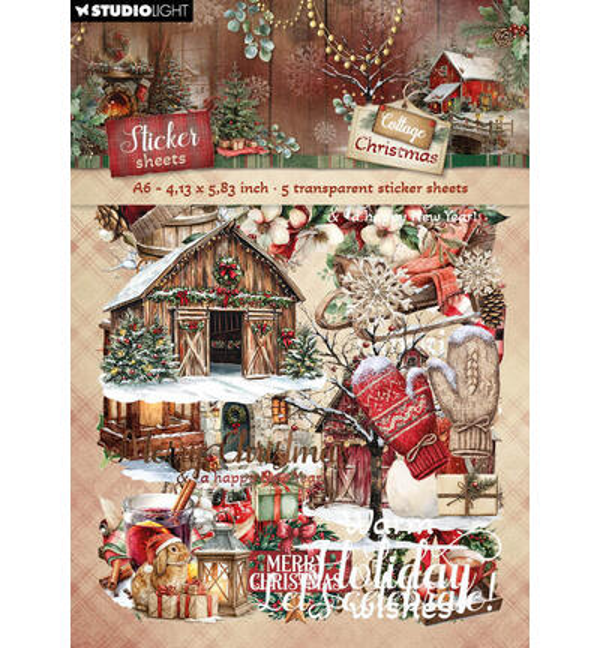 StudioLight Stickers – Elements and Texts Cottage Christmas nr. 82