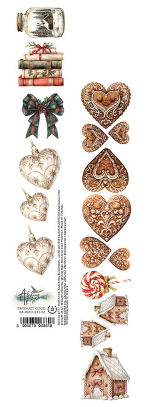 Alchemy of Art - 5x30 cm strip - The Magic of December Ext 02