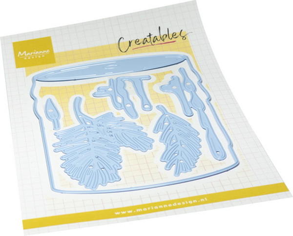 Creatables stencil Candle (XL)