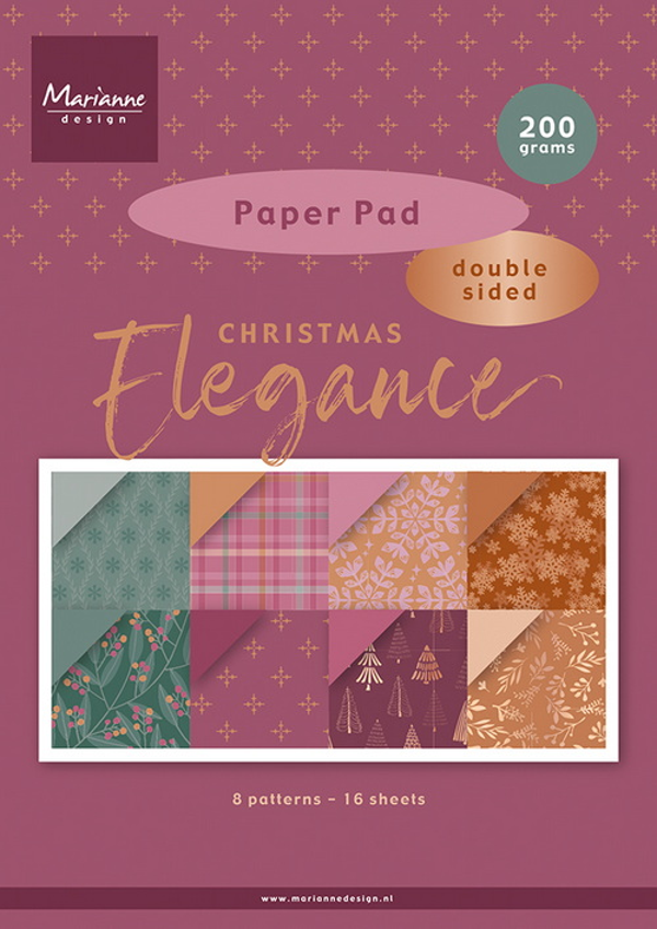 Pretty Papers bloc Christmas Elegance A4