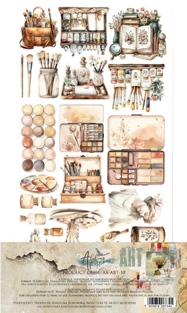 Alchemy of Art - 15x30 cm set - Art 10