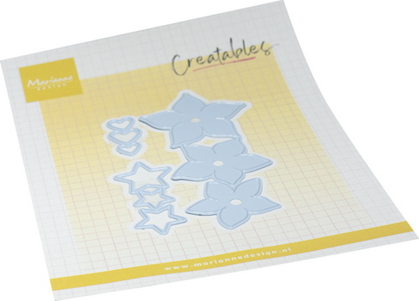 Creatables stencil Star Flower