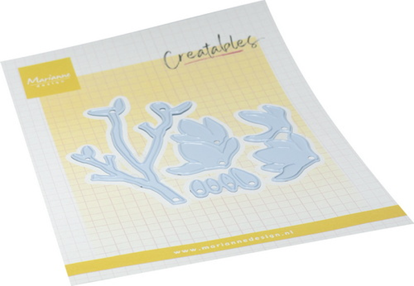 Creatables stencil Magnolia