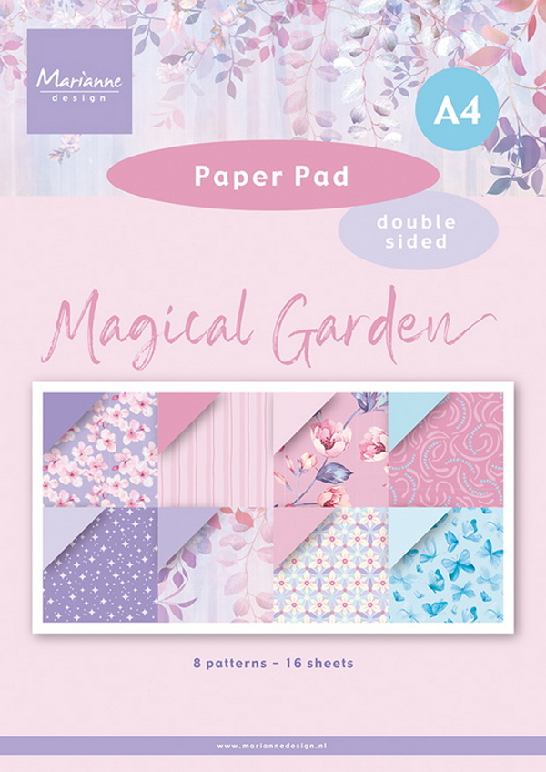 Pretty Papers bloc Magical Garden A4