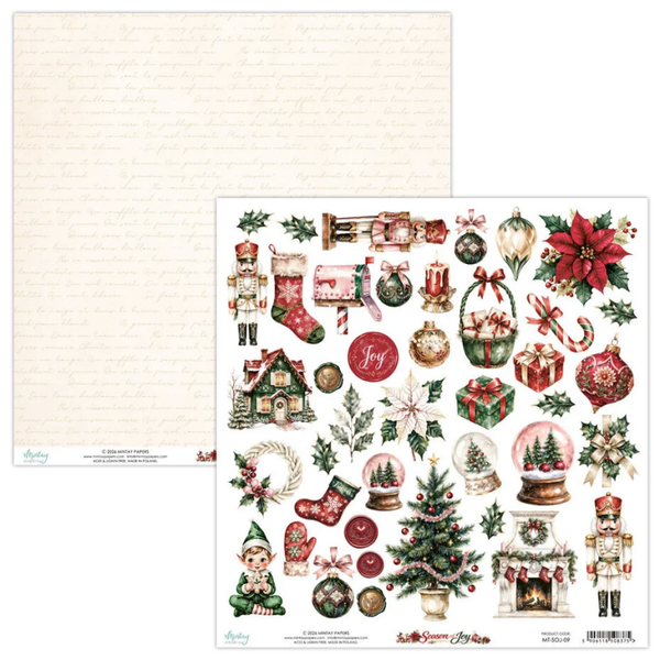 Season of Joy 12x12 Inch Paper Elements
