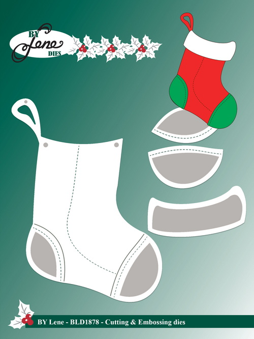 By Lene die XL Christmas stocking