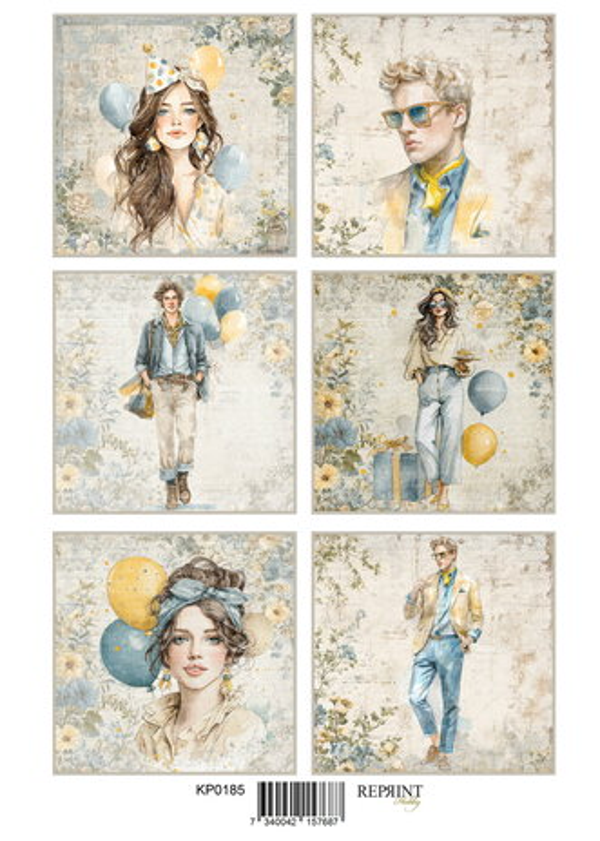 Celebration A4 Cutouts