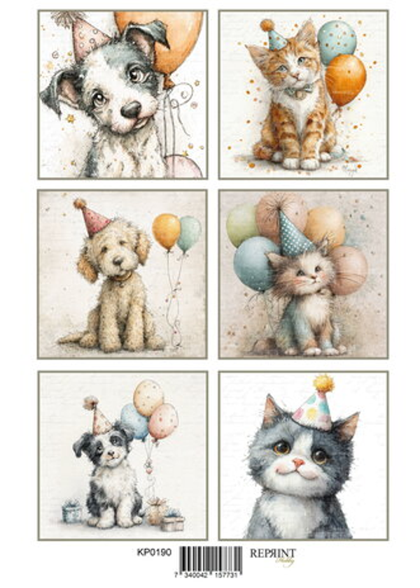 Celebration A4 Cutouts