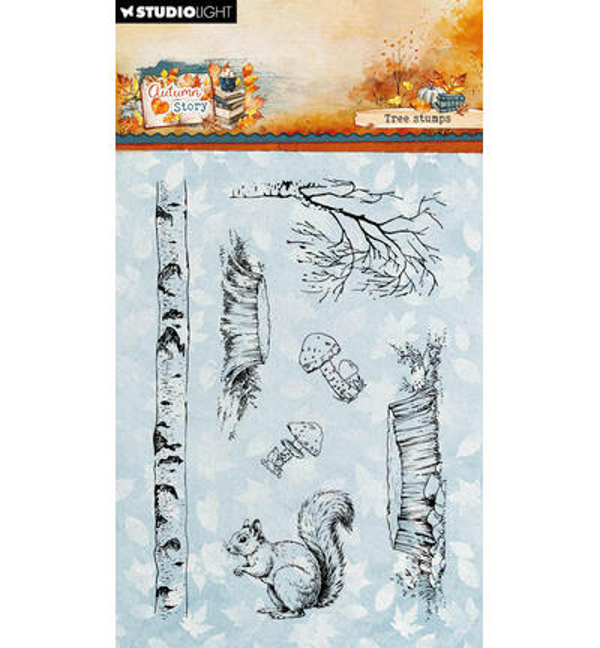 StudioLight Clear Stamps – Tree Stumps Autumn Story nr. 970