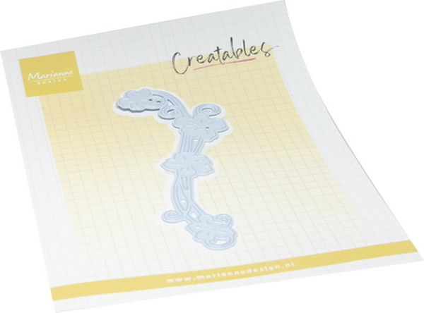 Creatables stencil Blossom swirl