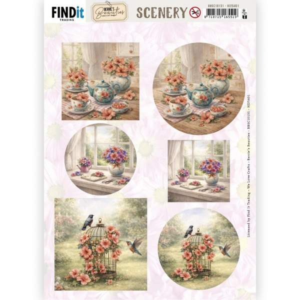 Scenery Push out - Berries Beauties - Blooming Harmony