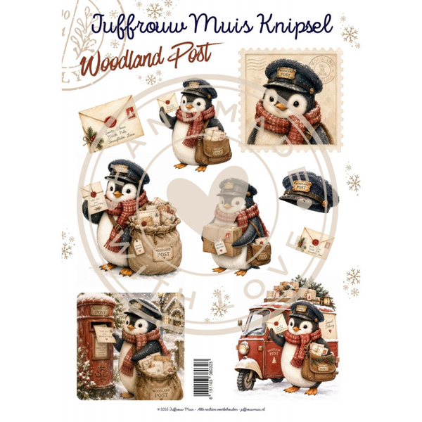 Juffrouw Muis Knipsel - Woodland Post