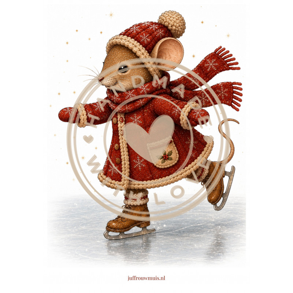Juffrouw Muis Journal Cards - A Winter To Remember