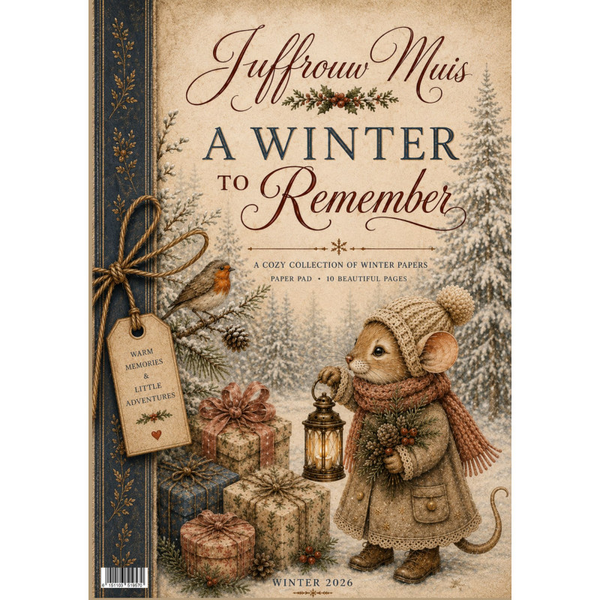 Juffrouw Muis Paperpad - A Winter to Rembember