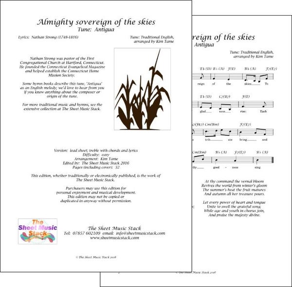 Almighty Sovereign of the Skies (Antigua)
